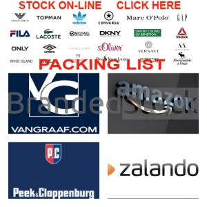 STOCK - ON LINE  PACKIG LIST