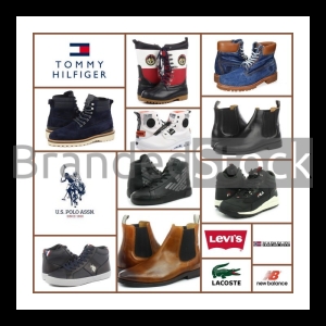BPM)   MIX multibrand + PREMIUM brands BOOTS  - 100 PCS  M OF 