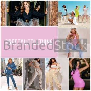 ex PRETTY LTTLE THING - mix of clothing overstock (A - GRADE) -  136 KG 