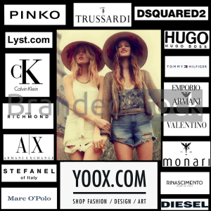 A1A). YOOX.COM + LYST.COM - Mix multibrands - PREMIUM + GOLD - exclusive  clothes  - 25 pcs. 